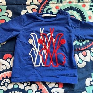 Moncler baby boy logo long sleeve t shirt